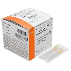 Disposable needles Chirana 100 pieces | 25G x 1 1/2