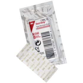 3M Steri-Strip skin closures (Reinforced) 50 pieces | 6x75mm Maroon