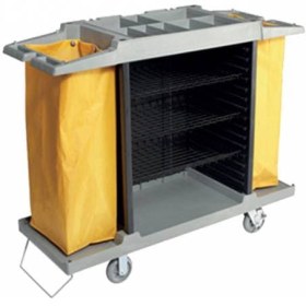 Double plastic trolley