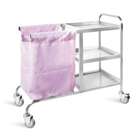 Wheeled Trolley Net - dirty linen D-58