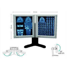 Διαφανοσκόπιο επιτραπέζιο διπλό WEIKO SLIM LED  - 
