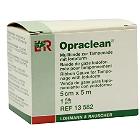 Iodoform impregnated gauze 5cmx 5m