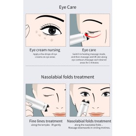 Φορητή συσκευή EMS μασάζ ματιών-προσώπου KKS-150