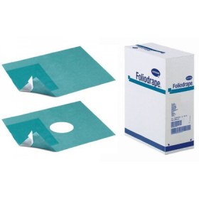 Fenestrated Adhesive surgical drapes Foliodrape Protect Hartmann 50x60cm