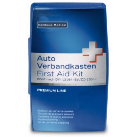 Φαρμακείο Α' βοηθειών αυτοκινήτου Premium βάσει προτύπου DIN 13164 