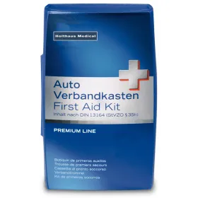 Φαρμακείο Α' βοηθειών αυτοκινήτου Premium βάσει προτύπου DIN 13164 