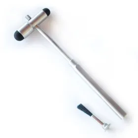 Buck neurological hammer + pin + Hilbro brush