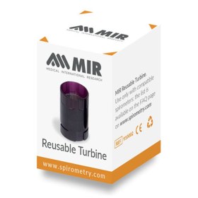 Reusable Turbine for MIR Spirometers 