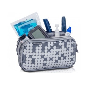 Isothermal bag for diabetic kit DIA'S | EB14.007 Silver - EB14.007 Silver ELITE BAGS