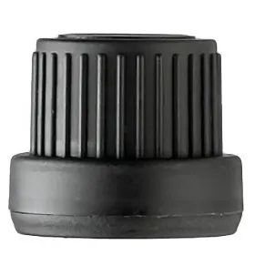 Πλαστικό πώμα ασφαλείας PP18 | Μαύρο