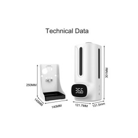 K9 PRO PLUS hand sanitizer & automatic temperature measuring device