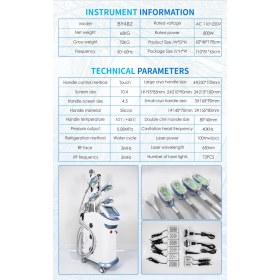 Cryolipolysis machine with Cryo 360 5pcs handles 