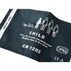 Pediatric Cuff for Blood Pressure Monitor Contec 08A 18-26 cm - Pediatric Cuff for Blood Pressure Monitor Contec 08A 18-26 cm.