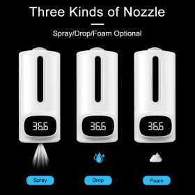 K9 PRO PLUS hand sanitizer & automatic temperature measuring device