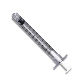 BD Plastipak 309628 1ml Syringe Concentric Luer Lock  [Pack of 100pcs] - 