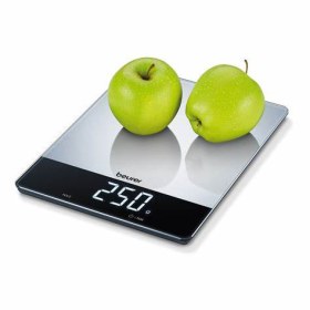 Ψηφιακή ζυγαριά κουζίνας Beurer KS 34 XL SS από ανοξείδωτο ατσάλι - Ψηφιακή ανοξείδωτη ζυγαριά κουζίνας Beurer KS 34 XL