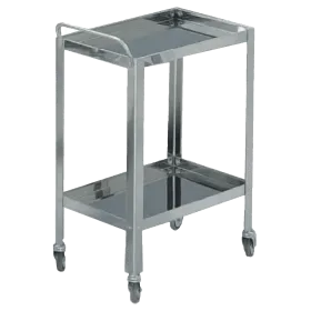 Τραπέζι τροχήλατο με 2 ράφια M600866/08 60x40cm