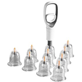 Βεντούζες Deluxe πλαστικές HWATO σετ 12 τεμαχίων  - Hwato Βεντούζες Deluxe πλαστικές σετ 12 τεμαχίων 