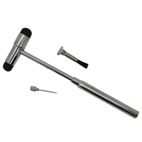 Buck neurological hammer + pin + DOLPHIN brush - 