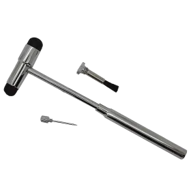 Buck neurological hammer + pin + DOLPHIN brush - 