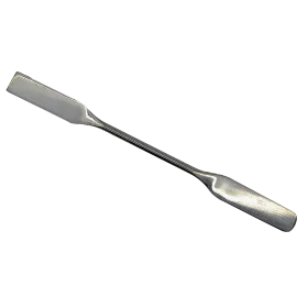 Σπάτουλα εργαστηρίου διπλή Ιnox 13cm DOLPHIN