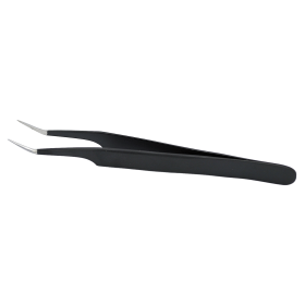 Tweezers with thin curved ends 12cm DOLPHIN ESD-15