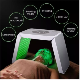 7-Colors Tri-Folding LED Light Therapy Machine
