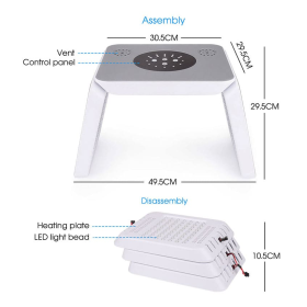 7-Colors Tri-Folding LED Light Therapy Machine