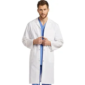 Men's white medical gown | XL