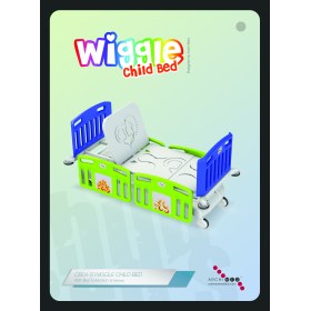 Παιδιατρική νοσοκομειακή κλίνη για μονάδα εντατικής θεραπείας WIGGLE CB04-S