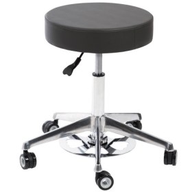 Σκαμπώ τροχήλατο με ποδομοχλό CETI ADAPT | Ανθρακί