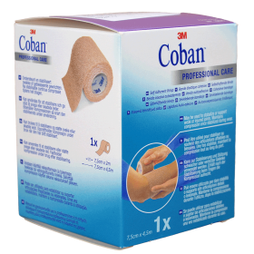 Αυτοσυγκρατούμενος επίδεσμος 3M Coban 1583, 7.5cm x 4,5m - 