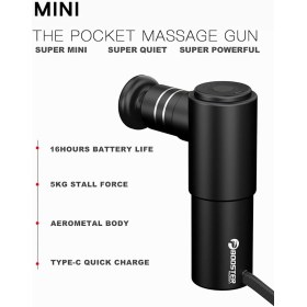 Booster Mini Pocket  Percussion Massage Gun