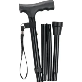 Aluminium Folding Stick black