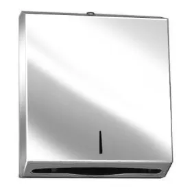 Dispenser paper towel INOX 26.5×28.5 (glossy) for 600 Sheets ΣΧ02
