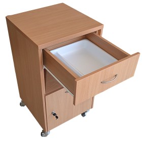 Τραπεζίδιο τροχήλατο ξύλινο 