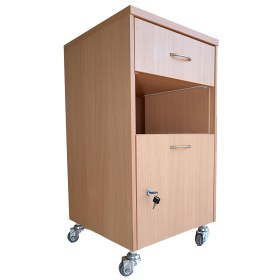 Kομοδίνο τροχήλατο ξύλινο 