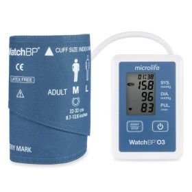 Holter πίεσης 24ωρης καταγραφής Microlife Watch BP O3 AFIB 2nd generation & κεντρικής αρτηριακής πίεσης με λειτουργία Bluetooth