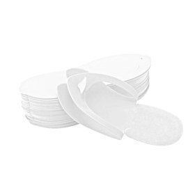 Disposable pedicure slippers white 1 pair