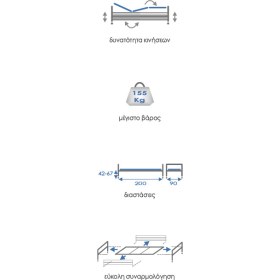 Home care electric bed Prisma 4 with Mattress - 