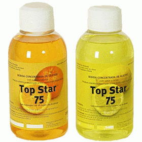 Διάλυμα γλυκόζης TOP STAR με γεύση πορτοκάλι/λεμόνι  | 75mg λεμόνι 