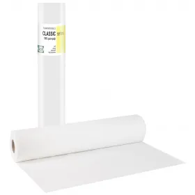 Χαρτί εξεταστικό δίφυλλο λευκό 58cm x 50m
