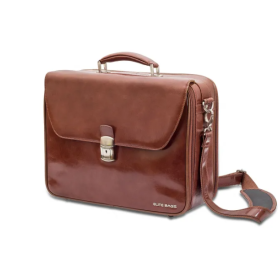 Τσάντα ιατρού δερμάτινη Doctor's | EB12.004 Καφέ 