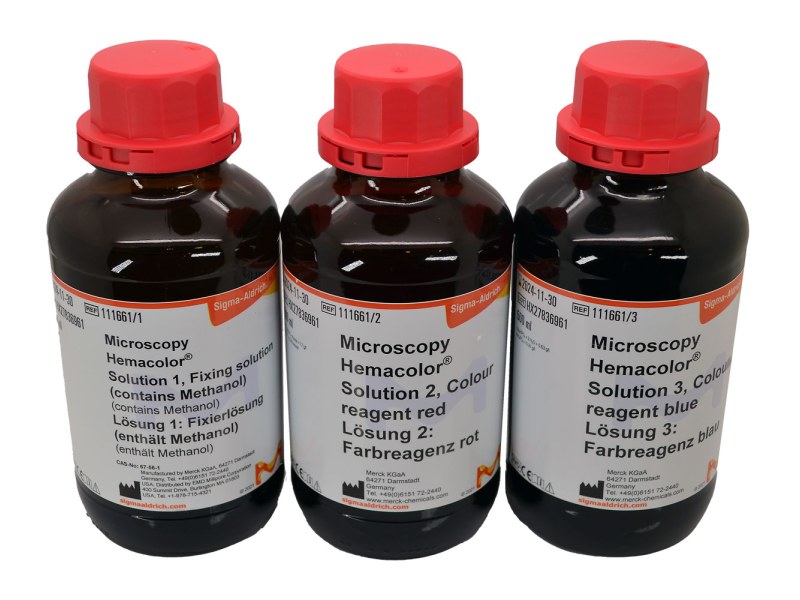 Σετ μικροσκόπησης Hemacolor 11166 500ml - Merck Σετ μικροσκόπησης Hemacolor 11166 500ml - Merck