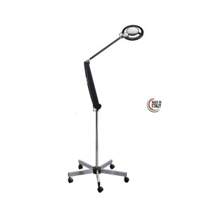 Μεγεθυντικός φακός AFMA LED EVO2 BLACK σε τροχήλατη βάση 