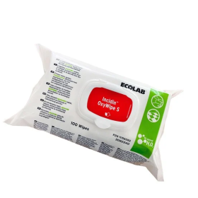 Surface wipes INCIDIN OXYWIPE S 100 pieces