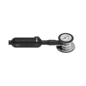 3M Littmann Core Digital Stethoscope Black | Mirror Finish 8869