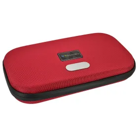 Stethoscope carry case, Classic Pod, red with Engraving option
