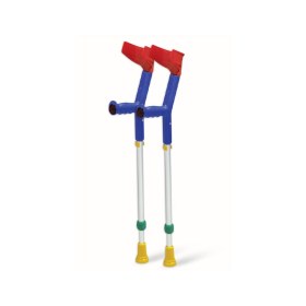 Children's colored elbow crutches (bacteria) MEG 962412