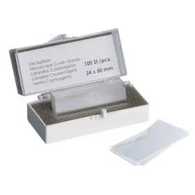 Microscope glass covers MARIENFELD 24x50 100pcs
